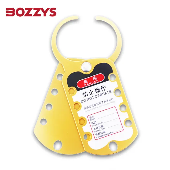 Cerrojo de seguridad de aluminio Bozzys con 3 colores