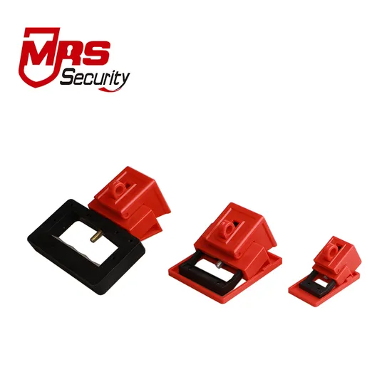 Abrazadera de seguridad para disyuntor Bloqueo de plástico Loutout Tagout Safe Loto
